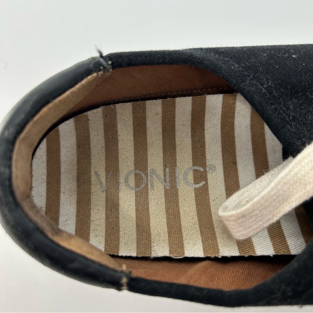 Vionic Black and White Women's Sneakers - Picture 7 of 8